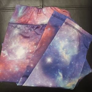 Galaxy Print Leggings
